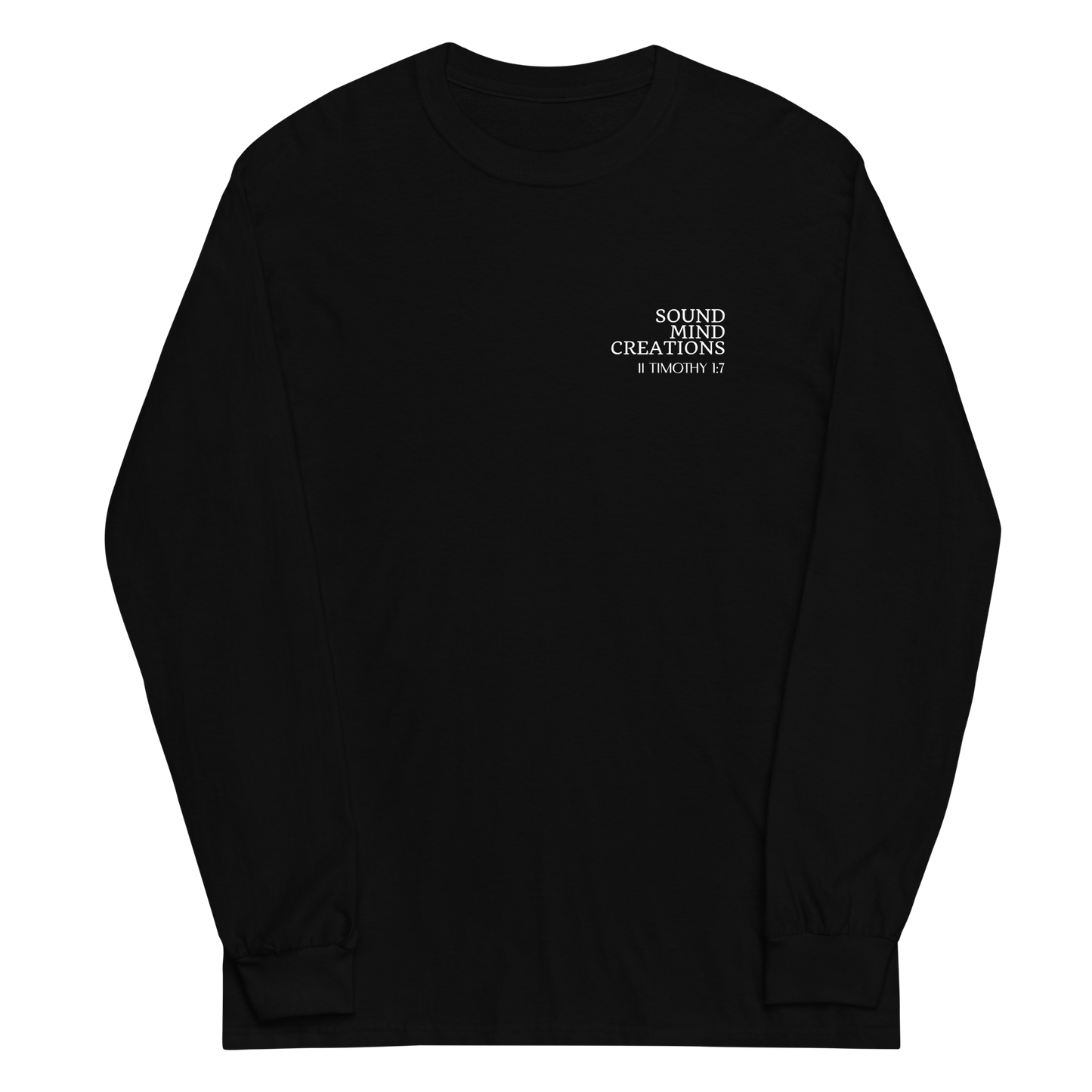 Sound Mind - Long Sleeve Shirt (Black)