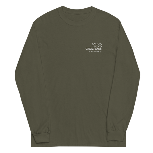 Sound Mind - Long Sleeve Shirt (Military Green)