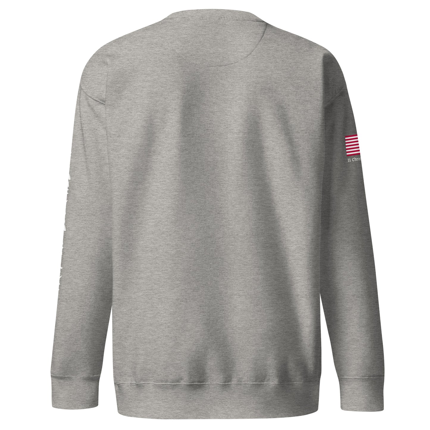 Pray for the USA Sweatshirt (Carbon Grey)