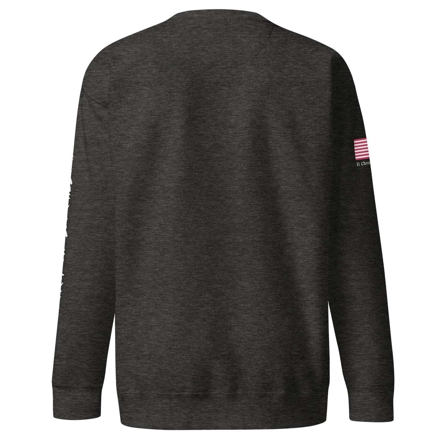 Pray for the USA Sweatshirt (Charcoal Heather)